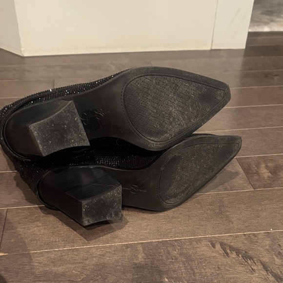 Jessica Simpson Black Gemorra Slouch Boots - Picture 4 of 5